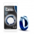 Performance Silicone Camo Cock Ring Blue Camoflauge - Blush Novelties