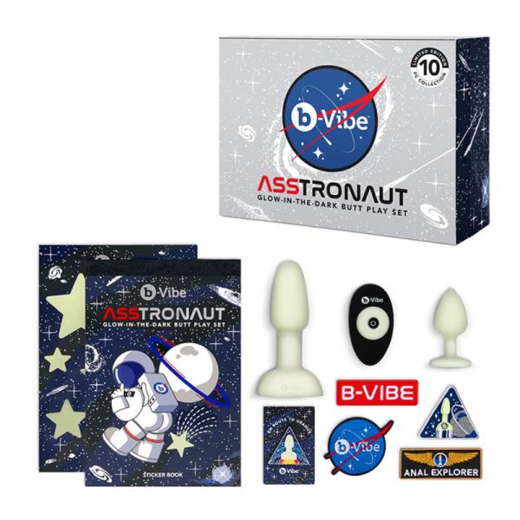 B Vibe Asstronaut Glow In The Dark Set (net) - B Vibe
