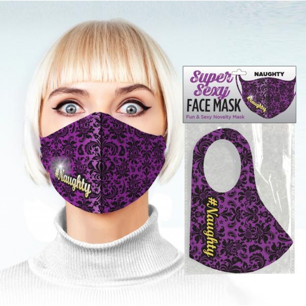 Super Sexy #naughty Face Mask - Little Genie