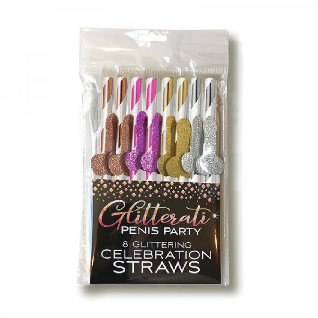 Glitterati Cocktail Straws - Little Genie