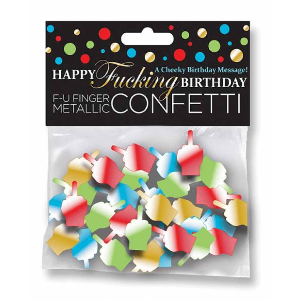 Happy F*ing Birthday Confetti - Little Genie