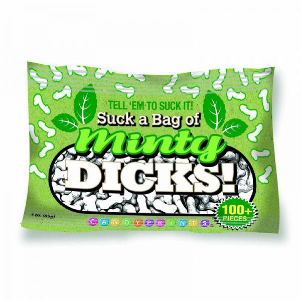 Suck A Bag Of Minty Dicks 3 Oz Bag - Little Genie