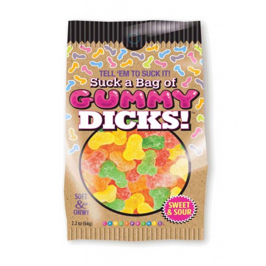 Suck A Bag Of Gummy Dicks 2.2 Oz - Little Genie