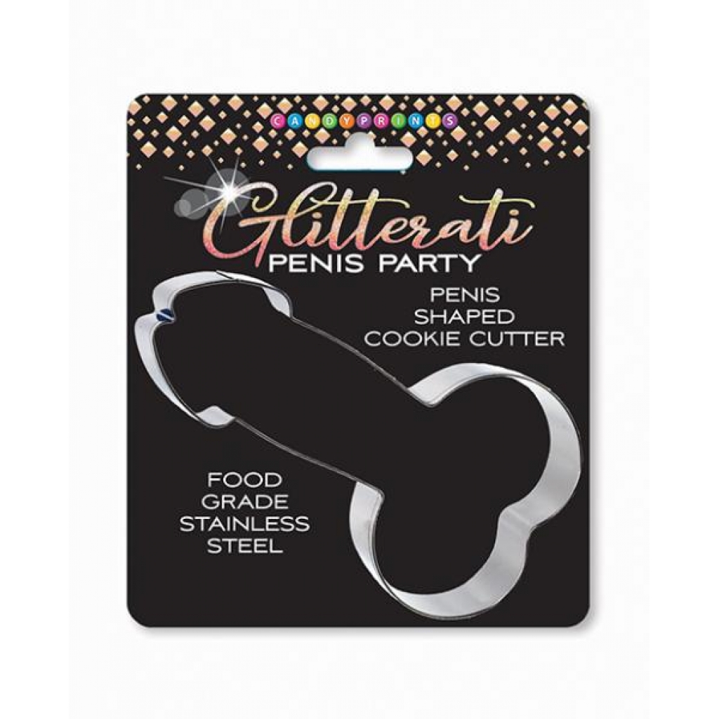 Glitterati Penis Cookie Cutter - Little Genie