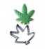 Cannabis Pot Leaf Cookie Cutter - Little Genie