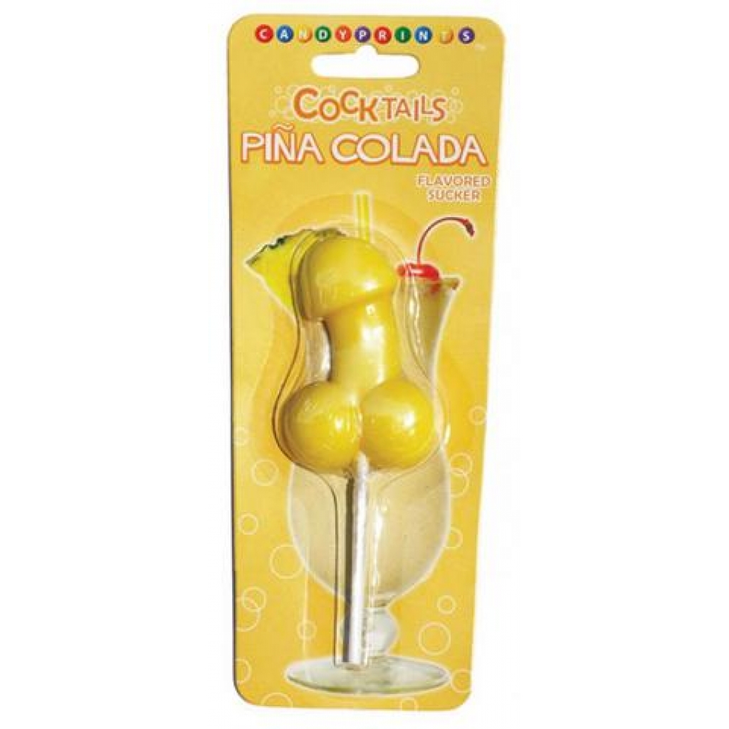 Cocktail Sucker Pina Colada - Candyprints Llc