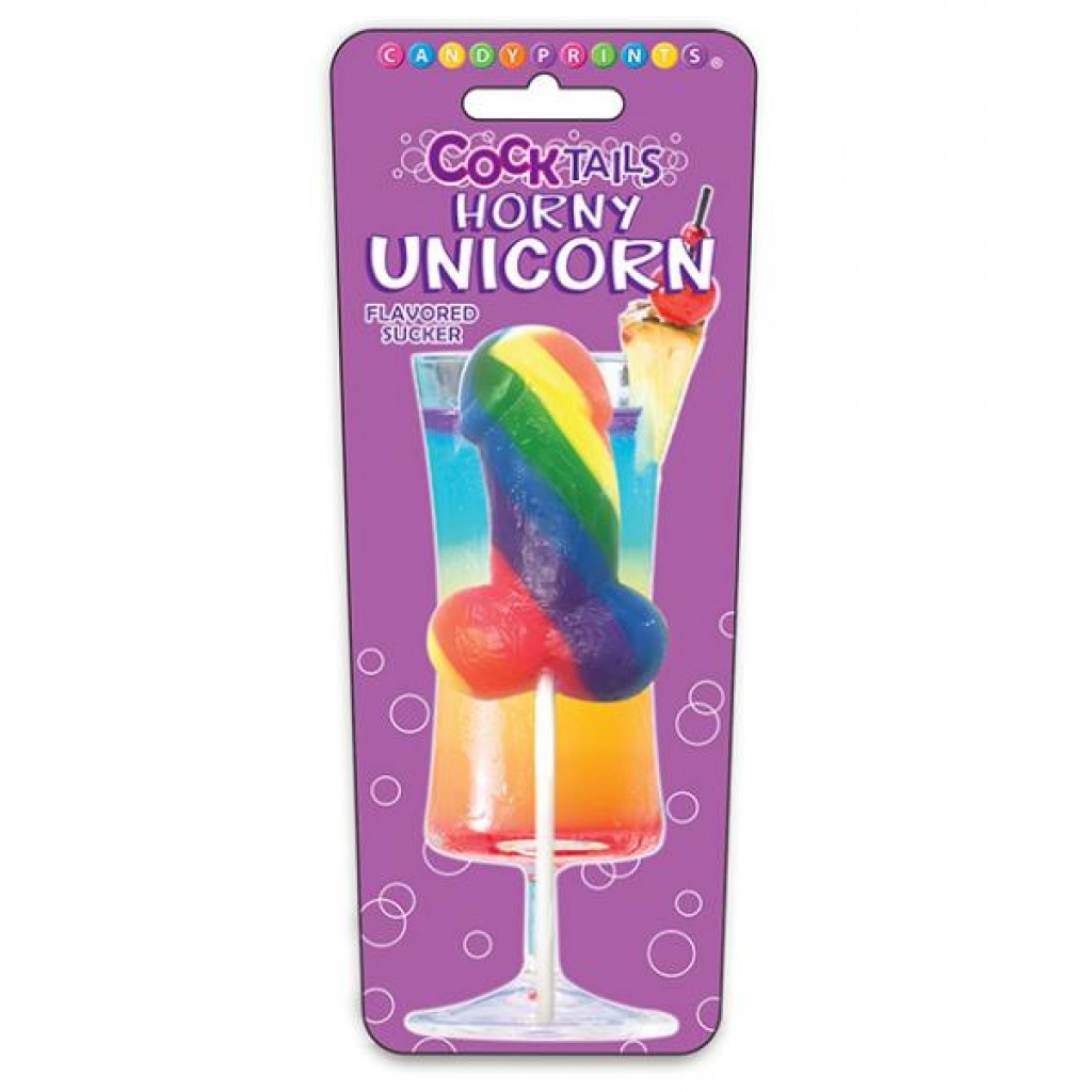 Horny Unicorn Cocktail Sucker Rainbow - Little Genie