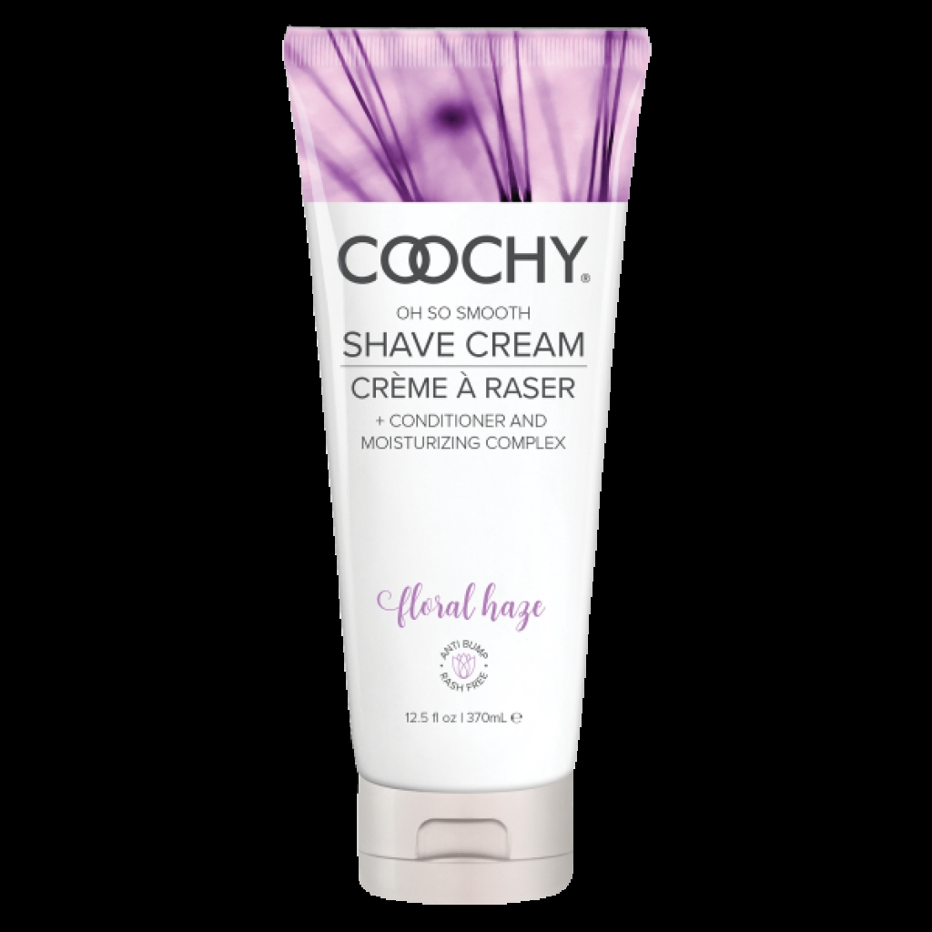 Coochy Shave Cream Floral Haze 12.5oz - Classic Erotica