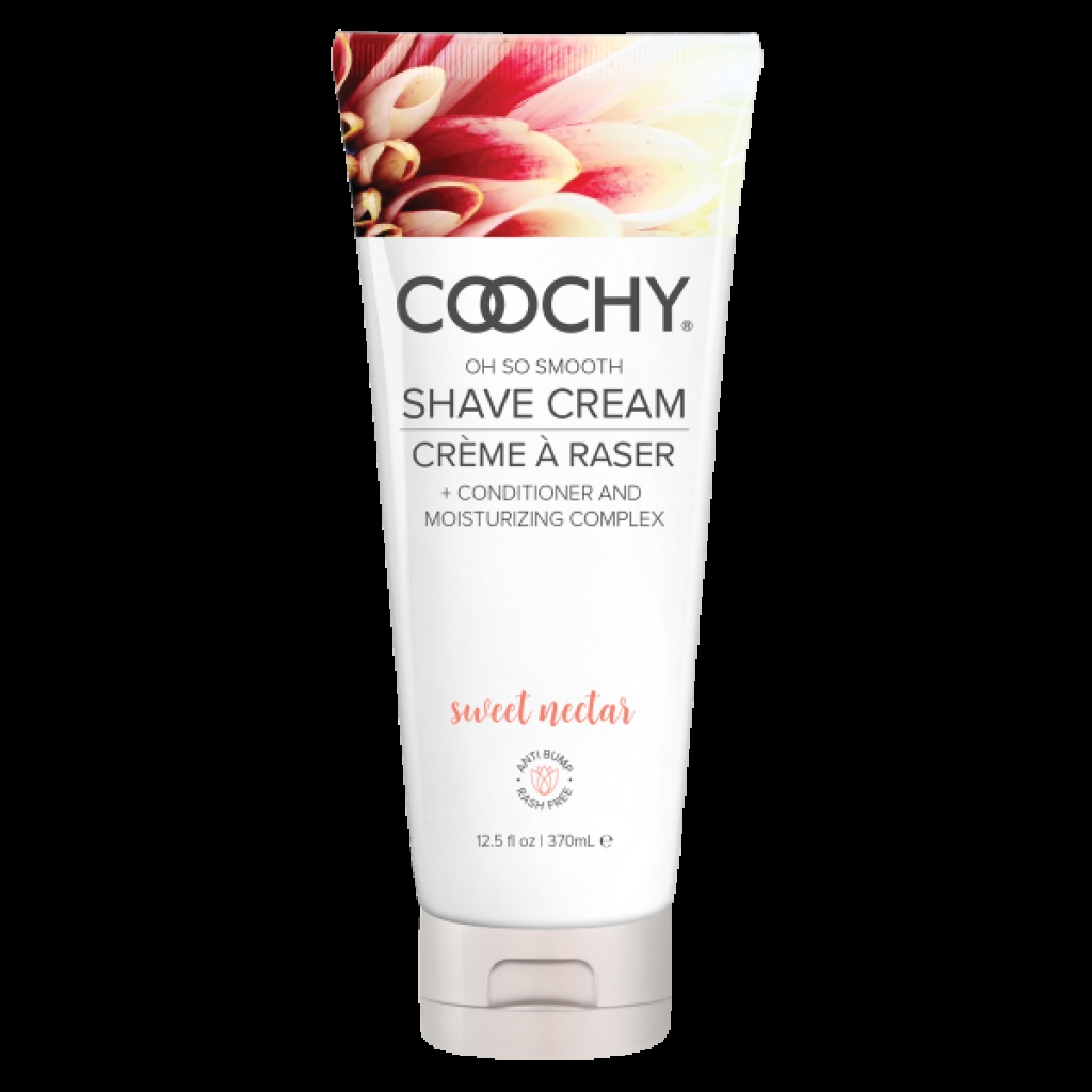 Coochy Shave Cream Sweet Nectar 12.5oz - Classic Erotica