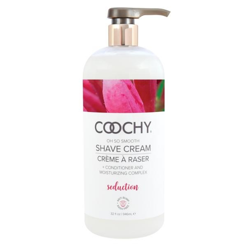 Coochy Shave Cream Seduction 32 Oz - Classic Brands