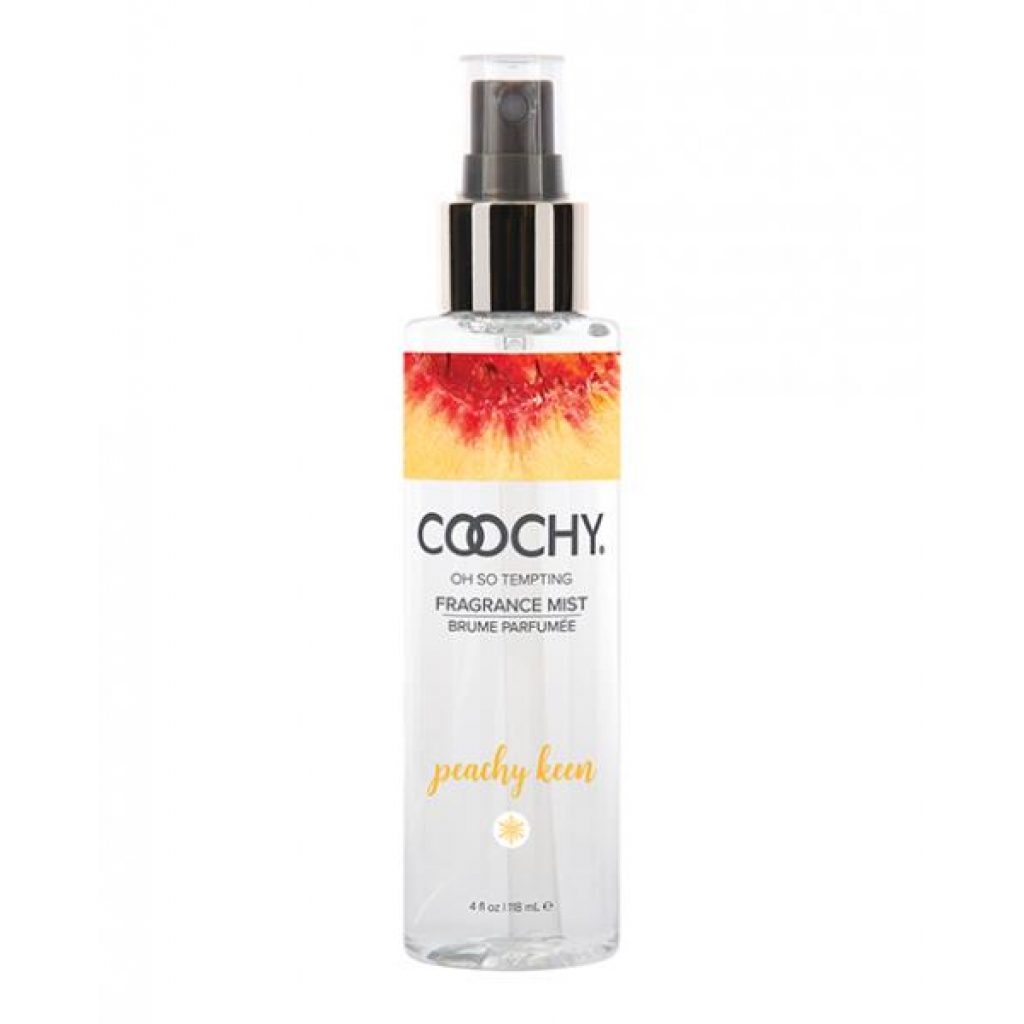 Coochy Body Mist Peachy Keen 4 fluid ounces - Classic Erotica