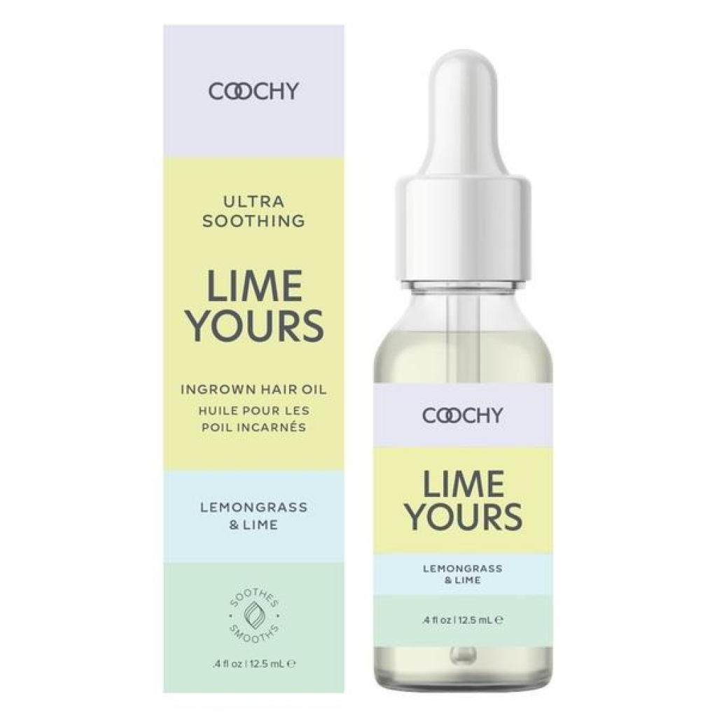 Coochy Ingrown Hair Oil Lemongrass Lime 0.4 Oz - Classic Brands