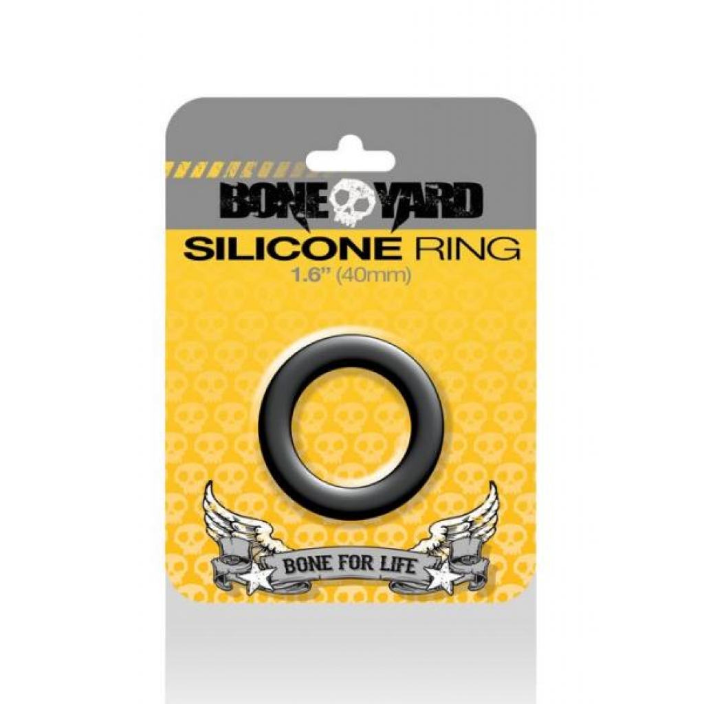Boneyard Silicone Ring 1.6 inches Black - Rascal Toys