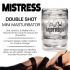 Mistress Double Shot Pussy & Ass Stroker Clear - Curve Novelties
