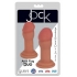 Jock Anal Play Duo 2 Piece Set Vanilla Beige - Curve Novelties