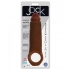 Jock Enhancer 2 inches Extender With Ball Strap Brown - Curve Toys