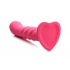Simply Sweet Vibrating Ribbed Silicone Dildo W/ Remote - Curve Novelties