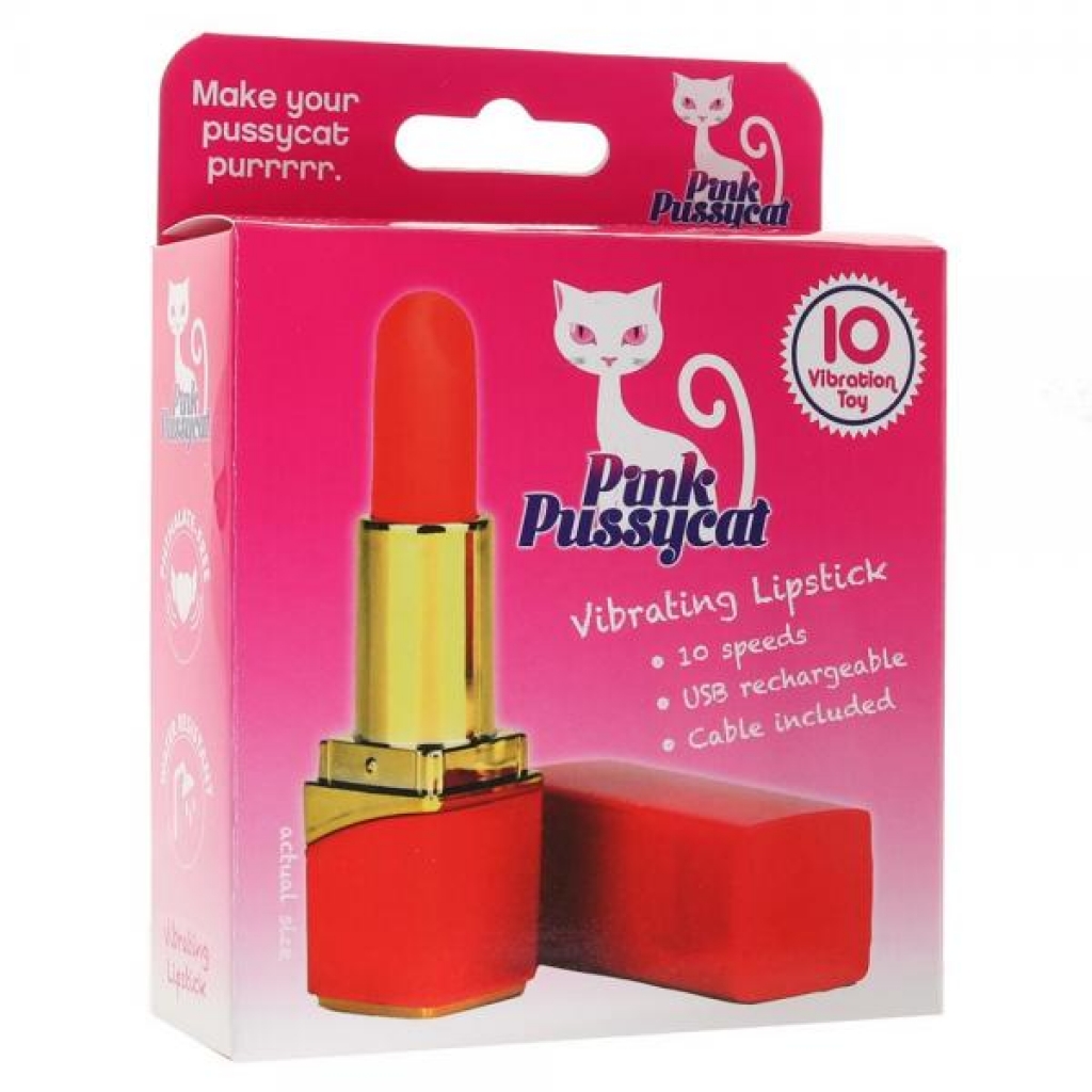 Pink Pussycat Vibrating Lipstick - Cousins Group