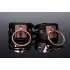 Pleasure Cuffs Black & Rose Gold - Coquette Lingerie