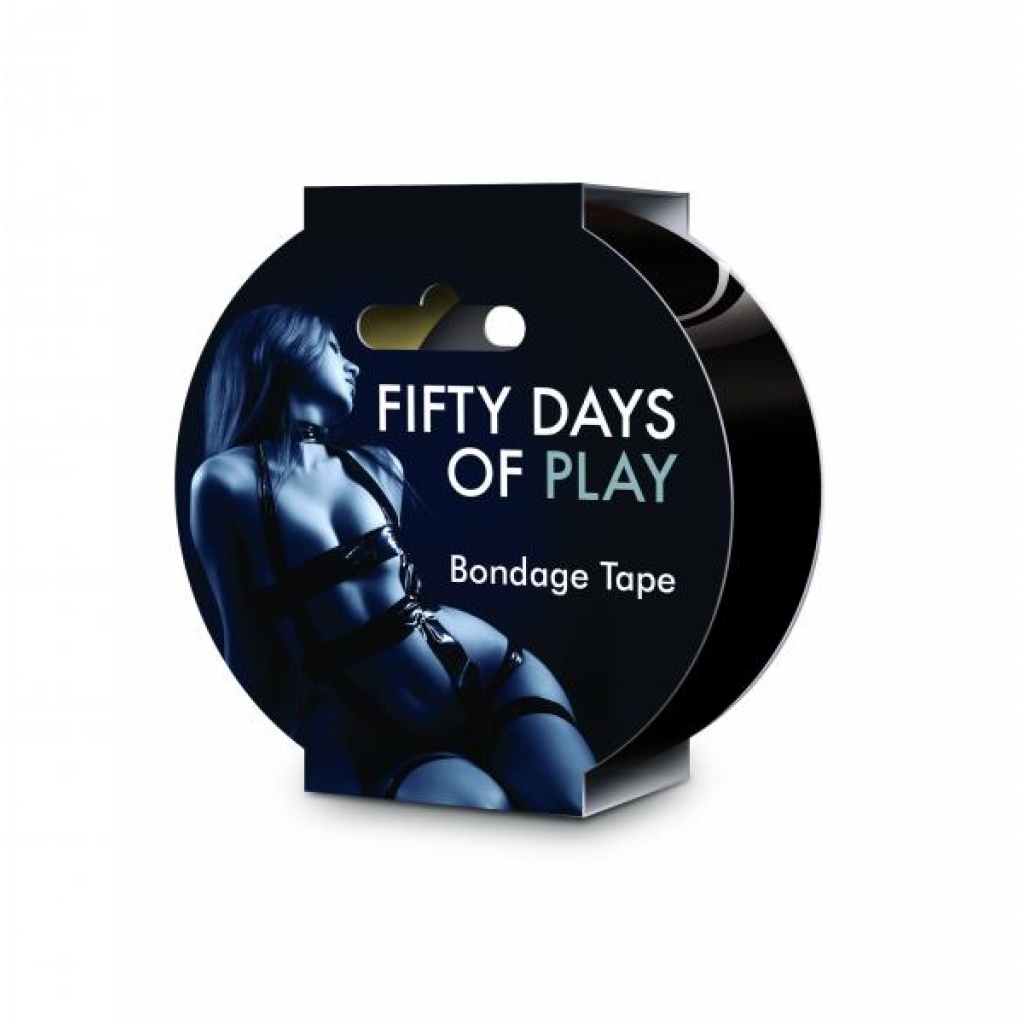 Fifty Days Of Play Bondage Tape Black - Creative Conceptions