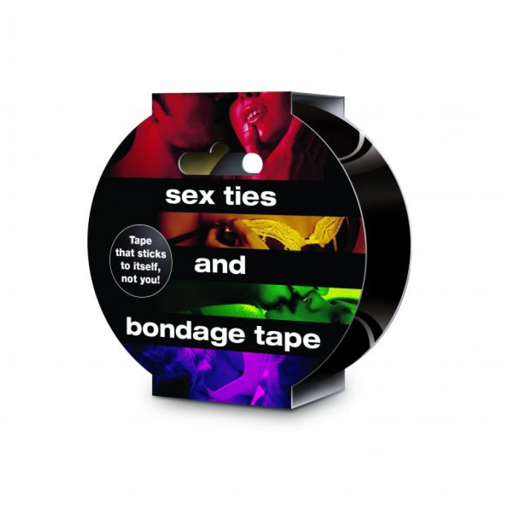 Sex Ties and Bondage Tape Black - Creative Conceptions