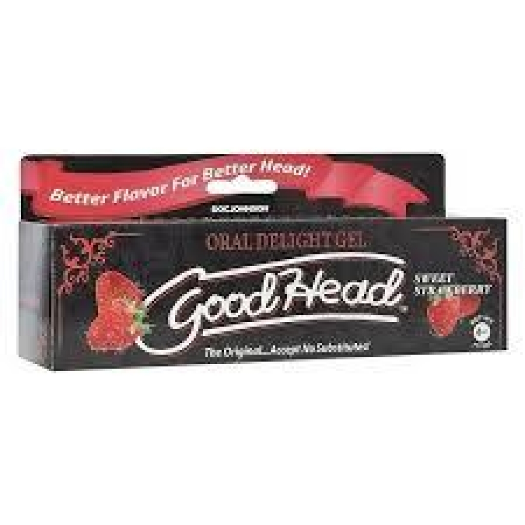 Goodhead Oral Delight Gel 1 Oz Strawberry (bulk) - Doc Johnson Novelties