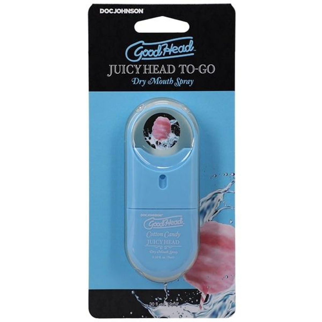 Goodhead Juicy Head Spray To- Go Cotton Candy 0.30 Fl Oz - Doc Johnson Novelties