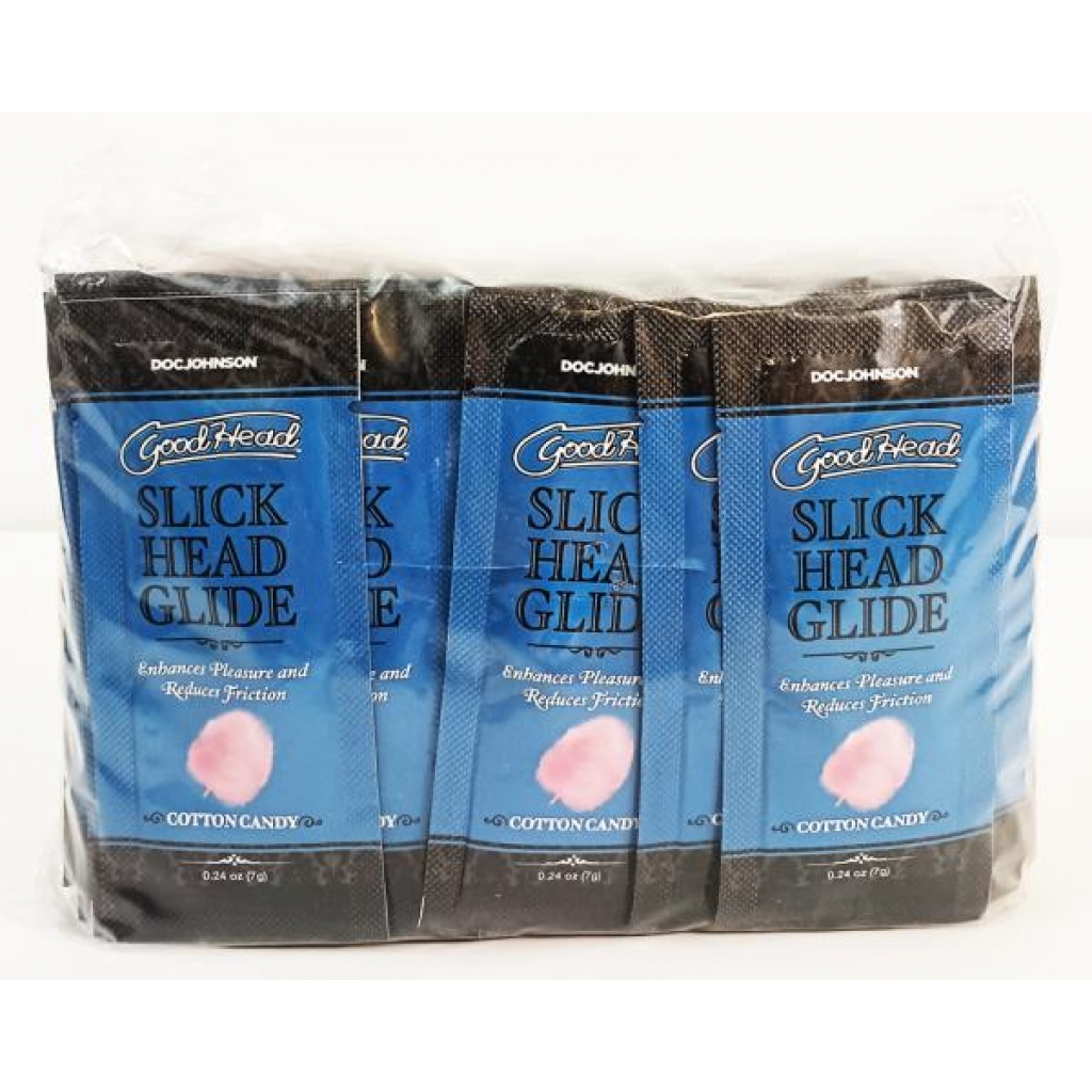 Goodhead Slick Head Glide Bulk Refill Cotton Candy 48 Pcs 0.24 Oz - Doc Johnson Novelties