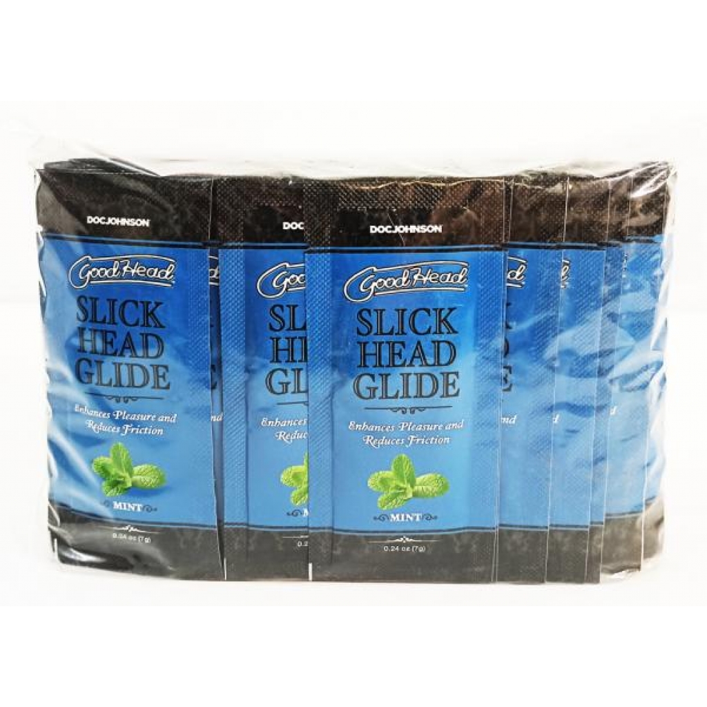 Goodhead Slick Head Glide Bulk Refill Mint 48 Pcs 0.24 Oz - Doc Johnson Novelties