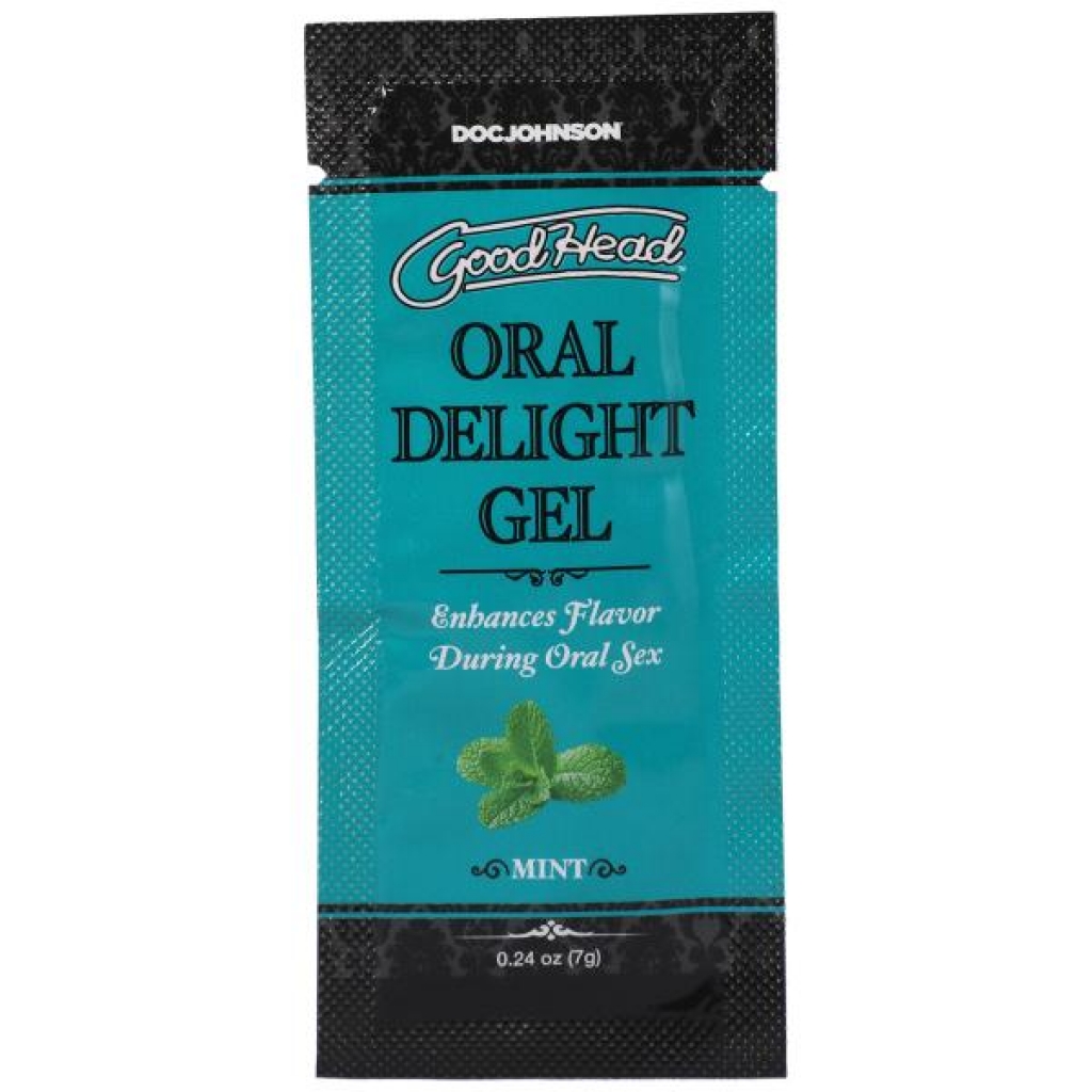 Goodhead Oral Delight Gel Bulk Refill Mint 48 Pcs 0.24 Oz - Doc Johnson Novelties