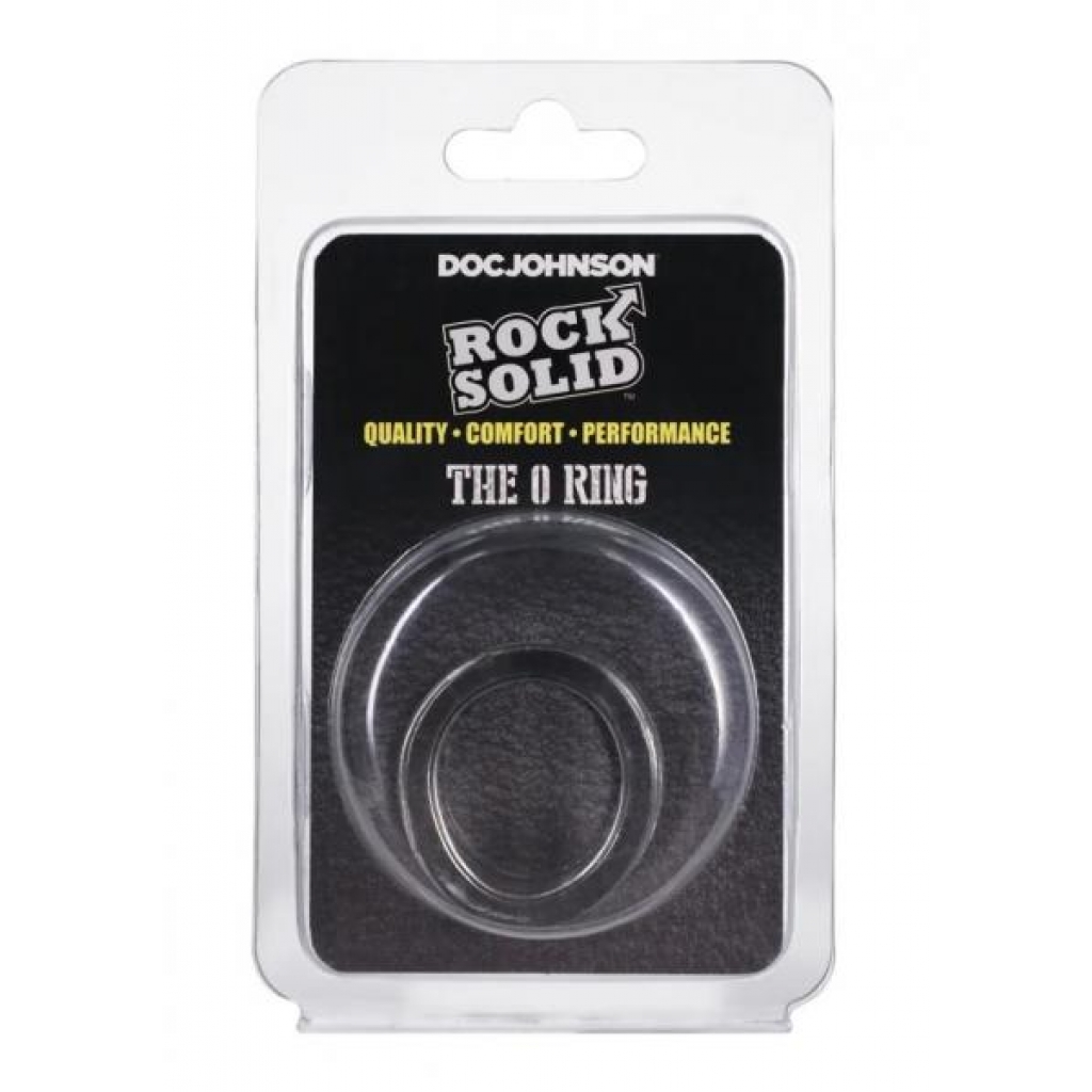 Rock Solid O Ring Clear - Doc Johnson Novelties