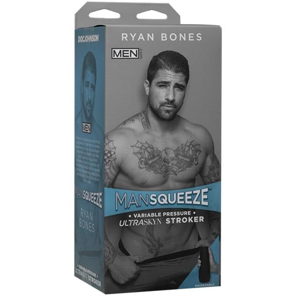 Man Squeeze Ryan Bones Vanilla - Doc Johnson Novelties