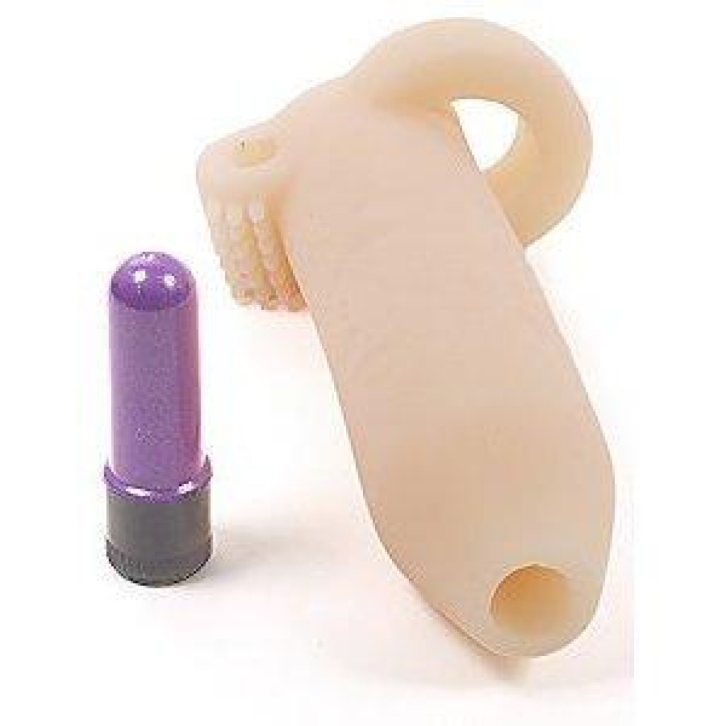 Deemun Vibrating Penis Girth Enhancer 1.5 inch - Deeva