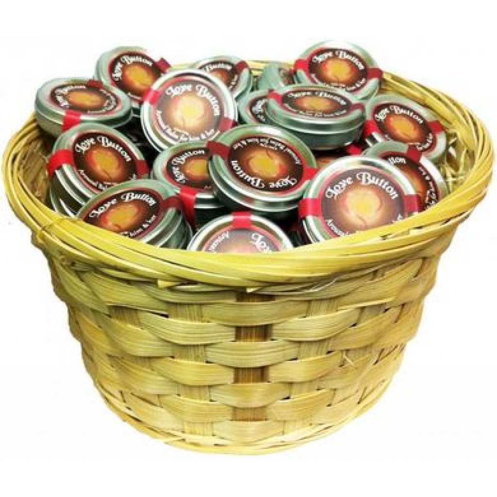 Basket Pre Pack Love Button 30Pc - Earthly Body