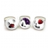 Candle 3 Pack Edible Cherry, Grape, Strawberry - Earthly Body