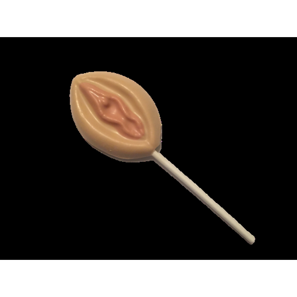 Vagina Sucker Butterscotch Lollipop - Erotic Chocolates