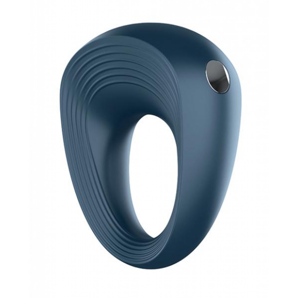 Satisfyer Rings 1 Plus Vibration Blue Vibrating Cock Ring Blue - Satisfyer