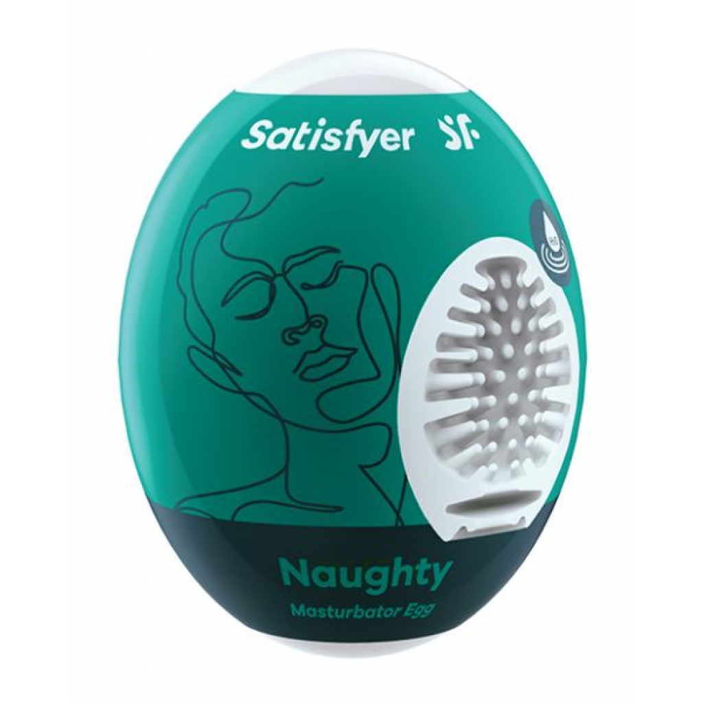 Satisfyer Naughty Masturbator Egg Dark Green (net) - Satisfyer