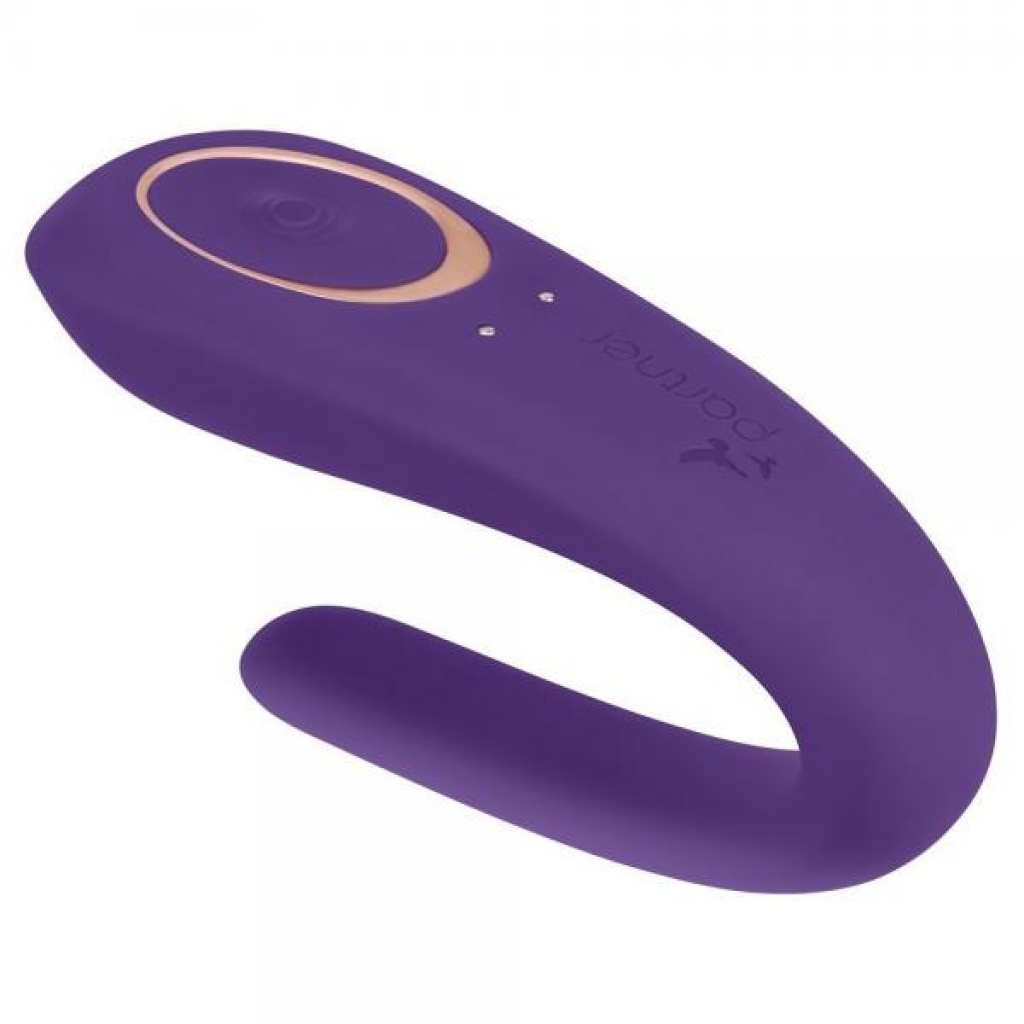 Partner Couples U-Shaped Vibrator Purple - Satisfyer