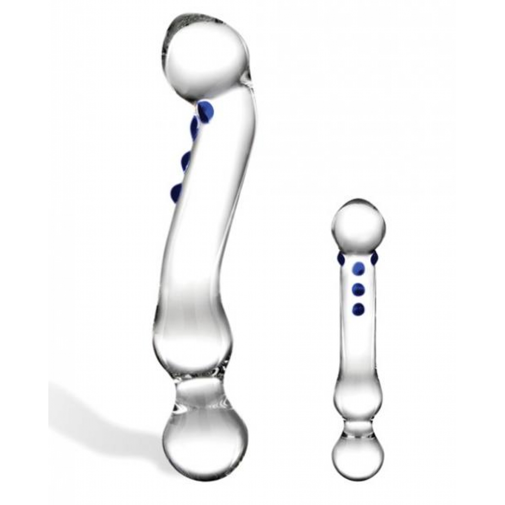 Glas 6 inches Curved G-Spot Glass Dildo - Glas Toy