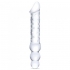 Glas 12in Double Ended Dildo W / Anal Beads - Electric / Hustler Lingerie