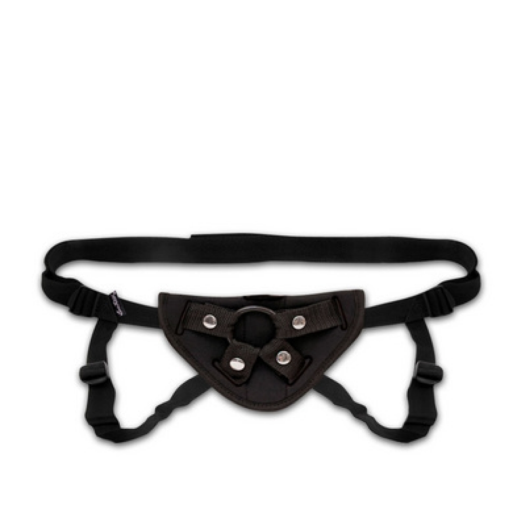 Lux Fetish Neoprene Strap On Harness Black O/S - Electric Eel Inc