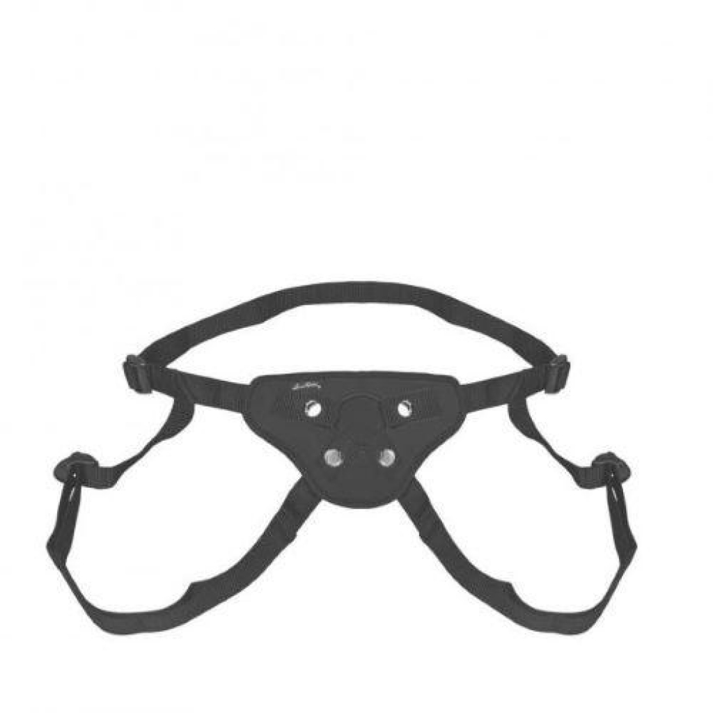 Lux Fetish Beginners Strap On Harness Black - Electric Eel Inc