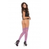 Neon Nites Fishnet Thigh High Stockings Purple O/S - Elegant Moments 