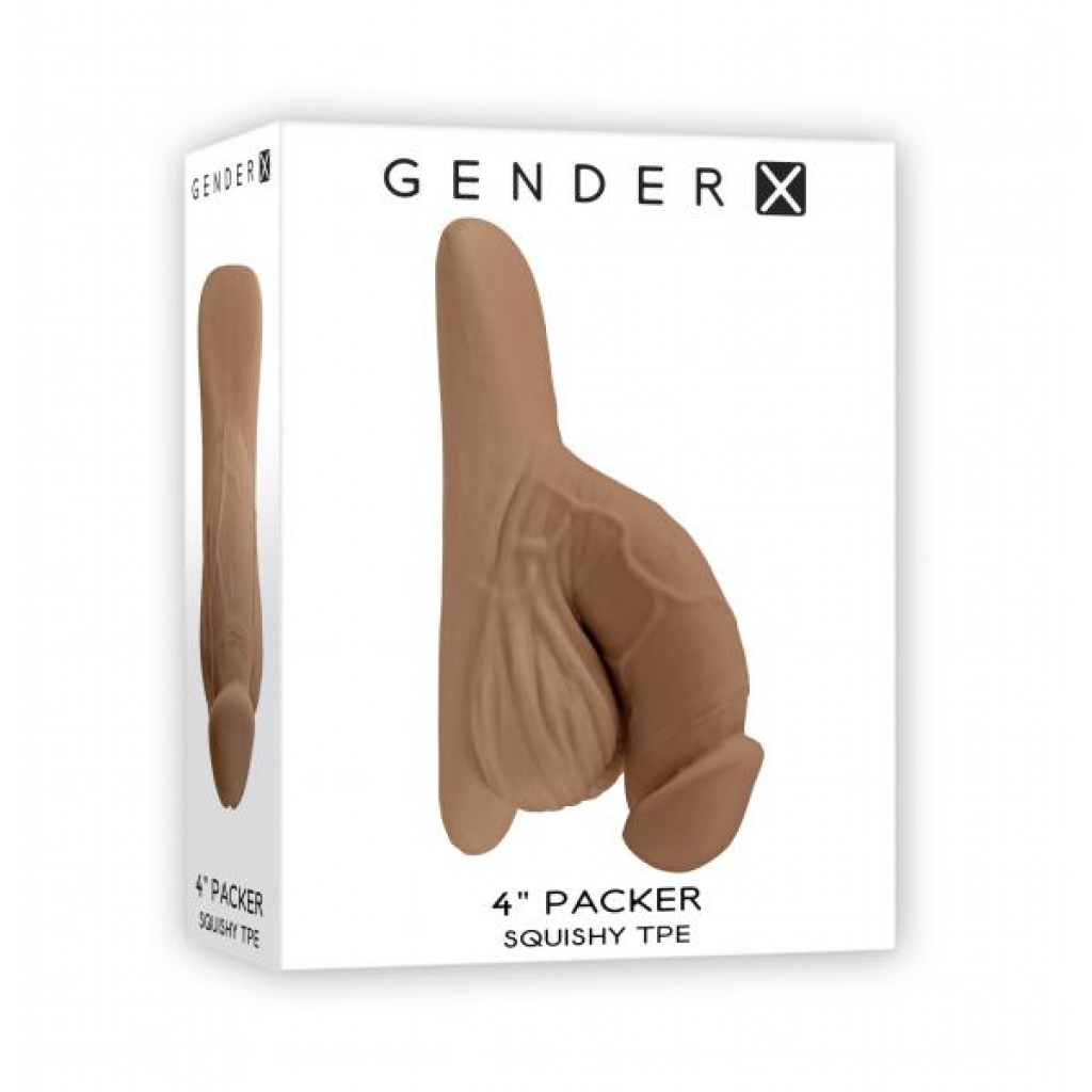 Gender X 4in Silicone Packer Medium - Evolved Novelties