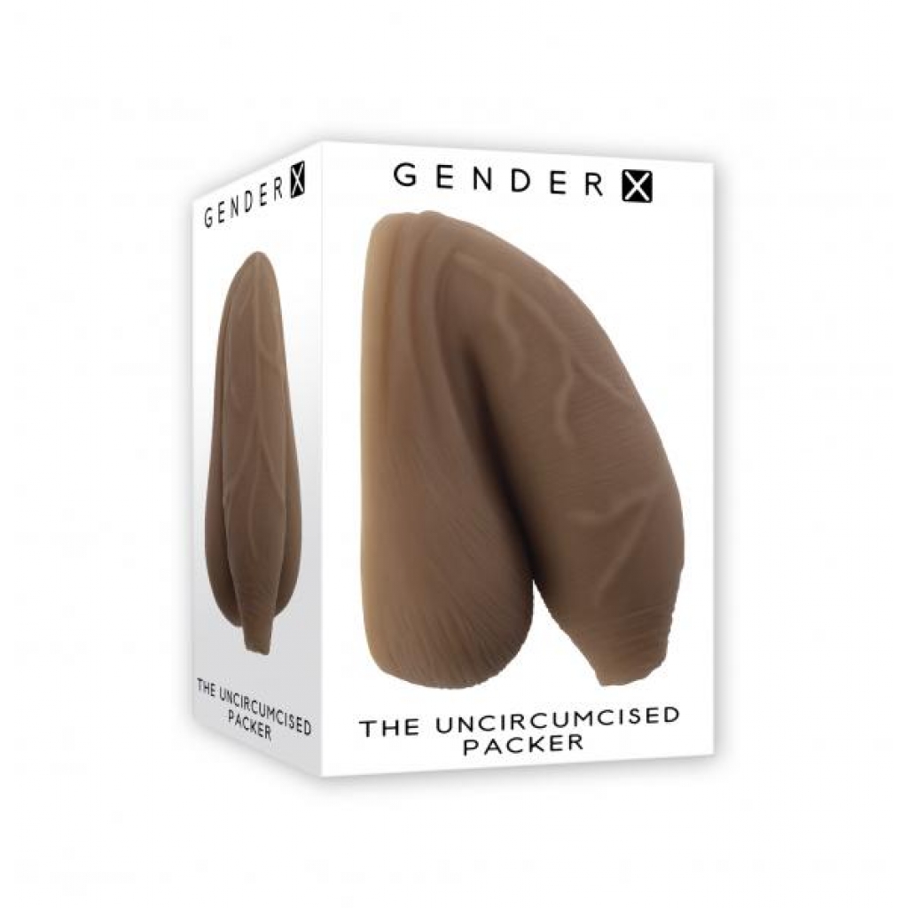 Gender X Uncircumcised Packer Dark - Evolved Novelties