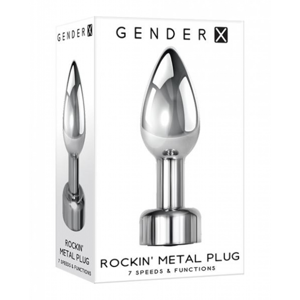 Gender X Rockin Metal Plug - Evolved Novelties