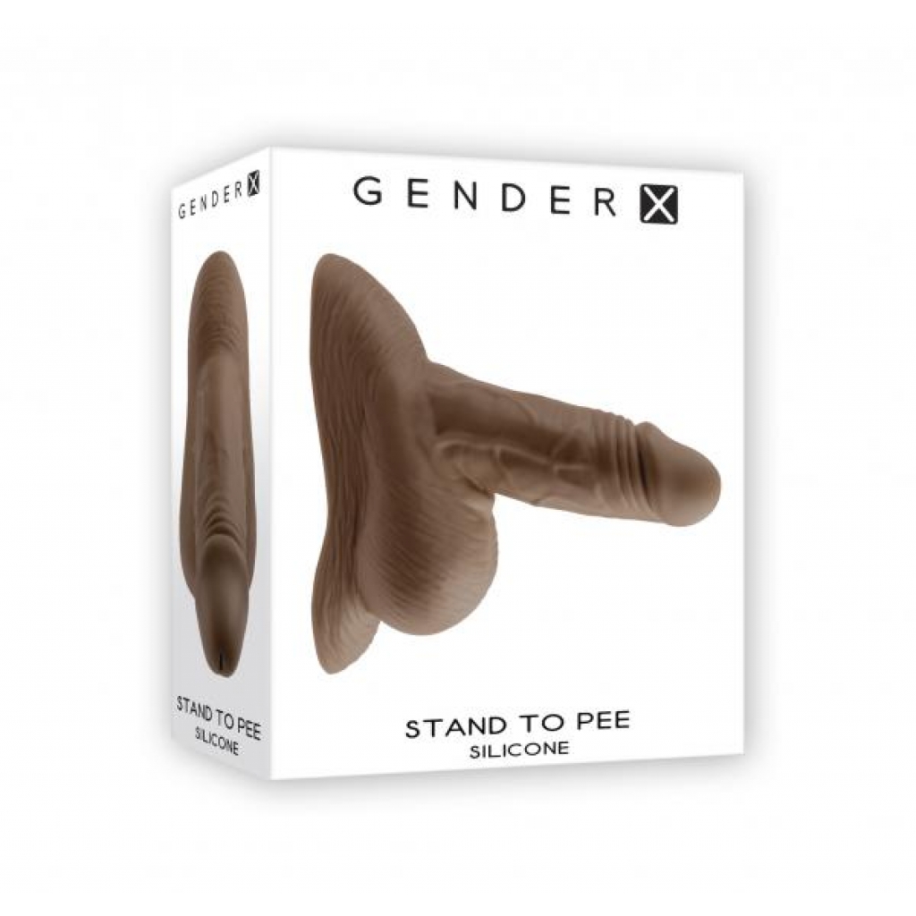 Gender X Stand To Pee Dark Silicone - Evolved Novelties