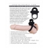 Bell Ringer Black Vibrating Cock Ring & Ball Strap - Evolved Novelties
