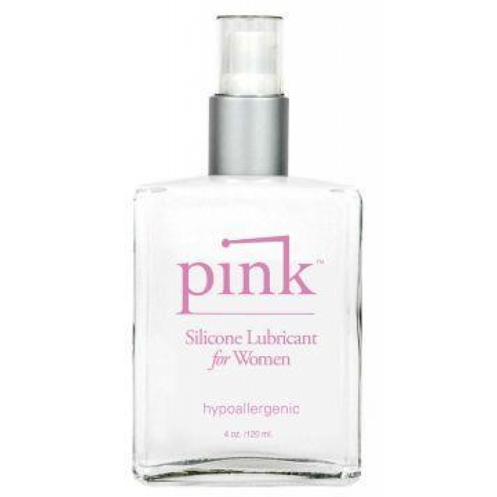 Pink Silicone Lube For Ladies 4 oz - Empowered Products